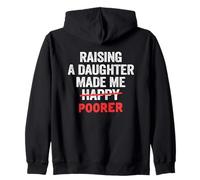 Élever Une Fille m'a Rendu Plus pauvre Papa, Fille, père, Papas Sweat à Capuche