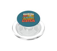 Élever Une mère est si Difficile qu'elle n'écoute Pas Une Fille drôle PopSockets PopGrip pour MagSafe