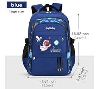 Élèves Du Primaire Cartable Garçons 1,2,3,4,5,6 Années 6-12 Ans Astronaute Épaule Sac À Dos Pour Ordinateur Portable Étanche Wea