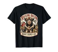 Éleveur de Bacon pour Cochon Hobby Farmer Life Funny Homesteader T-Shirt