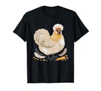 Éleveur De Poules Soie Poule Soies T-Shirt