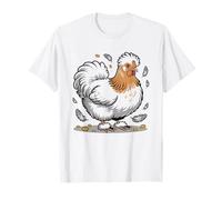 Éleveur De Poules Soie Poule Soies T-Shirt