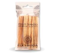 ELEVEVIDA Palo Santo Lot de 3 à 4 bâtonnets d'encens naturel du Pérou à brûler Bursera Graveolens
