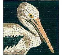 Élevez Ton Hobby au Niveau Supérieur, DIY Kit de Mosaïque Adultes, Carré de 15cm Pélican