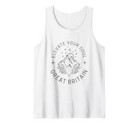 Élevez Votre âme Grande-Bretagne Minimal Boho Débardeur