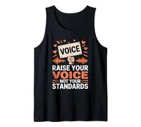 Élevez Votre Voix et Non Vos Normes pour l'égalité des Femmes Débardeur