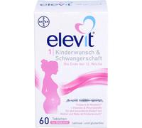 Elevit 1 Désir D'Enfant & Grossesse Comprimés 60 Pièces PZN 15371305
