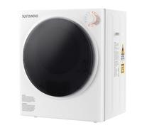 Elevon Séchoir à Linge Portable 800 W avec bac en Acier Inoxydable, Chargement Frontal avec Tuyau d'évacuation, 5 Modes de séchage Automatique, Panneau de contrôle LCD pour Appartement, Maison