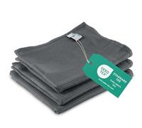 ELEXACLEAN Torchons Microfibre 68x42 cm, 3 pièces, Anthracite | Essuie-vaisselle sans peluches, verres et couverts, 80 % polyester, 20 % polyamide, OEKO-TEX STANDARD 100 FL024 240473