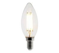 Ampoules LED Déco filament 3W E14 Standard Incolore