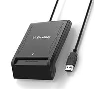 Elexlinco Lecteur électronique Dni, câble d'extension pour lecteur Dnicon de 60 cm, compatible avec les cartes ISO14443A/B et Mifare 2K/4K, USB Plug & Play, compatible avec Windows 10/11, Mac OS 10.15