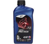 Huile moteur 4T ELF Moto 4 Pro Tech 5W40 1L