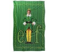 Elf Buddy The Elf Logo Plaid Ultra Doux au Toucher Soyeux - 91 x 147 cm