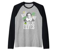 Elf Christmas Movie Will Ferrell Buddy Santa North Pole Classic Manche Raglan