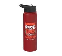 Elf Danielle dit drôle de Noël Danielle Nom Stainless Steel Insulated Water Bottle