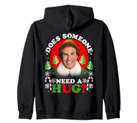 Elf Does Someone Need a Hug Sweat à Capuche