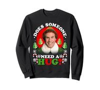 Elf Does Someone Need a Hug Sweatshirt