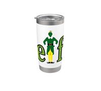 Elf Elf Logo Gobelet isotherme en acier inoxydable double paroi