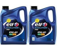 ELF EVOLUTION 700 10W-40, Huile moteur essence et Diesel, 5 litres (Lot de 2)