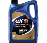 ELF EVOLUTION FULL-TECH R 5W-30, Huile moteur essence et Diesel, 5 litres