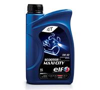 ELF Huile moteur 4T 4 temps SCOOTER 4 MAXI CITY 5W-40 5W40 API SL - 1 l