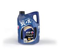 ELF - Huile moteur essence/diesel 5W30 (C4, evolution full tech fe) 5+1 litres - Réf. 214470