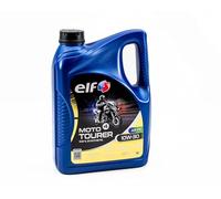ELF Moto 4 Tourer XP FE, Huile Moteur 100% Synthétique, 10W-30, JASO MA2, API SP, Bidon de 4L