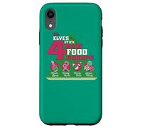 Elf Movie 4 Food Groups Coque pour iPhone XR