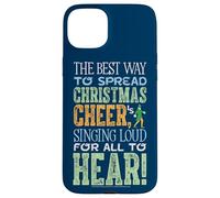 Elf Movie Best Way to Spread Christmas Cheer Coque pour iPhone 15 Plus
