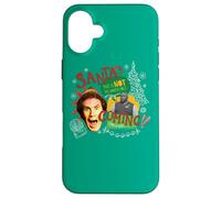 Elf Movie Santa's Coming Coque pour iPhone 16 Plus