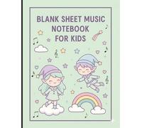 Elf Music Notebook for Kids: Elf Blank Sheet Music Notebook for Kids| Music Notebook| Cute Elves Cover| 8,5x11in, 120 Pages| 7 Staves per Page| Wide ... Gift Idea for Kids| Manuscript Paper for Kids