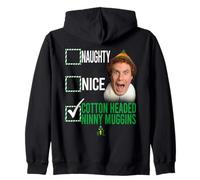 Elf Not Naughty Not Nice Sweat à Capuche
