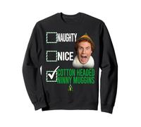 Elf Not Naughty Not Nice Sweatshirt