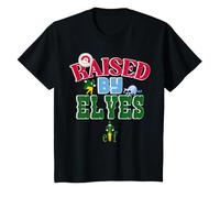Elf Raised by Elves Noël T-Shirt