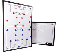 ELF Sports Premium Aimant - Football Panneau Tactique INCL. Accessoire - Recto-Verso Pression - 3 Tailles au Choix - 90 x 60 cm
