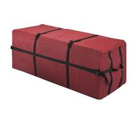 Elf Stor Grand sac de rangement en toile robuste pour sapin de Noël de 1,8 m, rouge