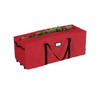 Elf Stor Premium Rolling Duffle Sac Style Arbre de Noël Sac de Rangement, Red, CL