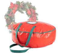 Elf Stor Premium Rouge Vacances Couronne de Noël Sac de Rangement pour 60 cm Pouce couronnes