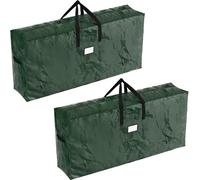 Elf Stor Sac de rangement de Noël 2,7 m pour protection d'arbre artificiel - 2 paquets de 2,7 m - Vert