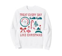 Elf Treat Every Day Like Noël Sweatshirt