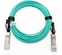 Elfcam® - 0,5m 10Gb Active Optical Cable (AOC) OM3 SFP+ à SFP+ AOC 10Gbit/s, Compatible avec Freebox Ultra Delta (0,5 Mètres)