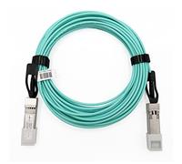 Elfcam® - 100m Active Optical Cable (AOC) OM3 SFP+ à SFP+ AOC 10Gbit/s, Compatible avec Freebox Ultra et Delta (100 Mètres)