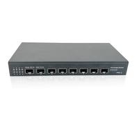 Elfcam® - 10Gb Commutateur avec 8 Ports 10G SFP+, 10GbE Switch Fibre Optique Compatible avec Freebox Ultra et Orange Livebox 6, Rallonge Votre Réseau 10Go
