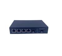Elfcam® - 10Gb Commutateur Switch Fibre Optique Compatible avec Freebox Ultra, avec 2 Ports 10G SFP+ et 4 Ports 2,5 Gigabit Ethernet RJ45, Plug & Play Non Géré (2 Ports 10Gb SFP+ et 4 Ports 2,5G RJ45)