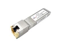 Elfcam® - 10Gb SFP+ Transceiver Module en RJ45 pour Freebox Ultra/ Delta et Cisco, 10Go SFP+ Module 10Gbase-T-80m, Jusqu'à 80 Mètres sur Un Câble Ethernet Cat 6A/Cat7/Cat8