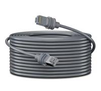 Elfcam - 12m Câble Starlink Gen 3, Câble Ethernet Cat6 26AWG pour Convient aux Installations Extérieur et Intérieur, Rallonge de Câble Starlink Gen 3/Mini, 12 Mètres