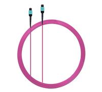 Elfcam - 20m MPO vers MPO 8 Fibres Multimode OM4 50/125μm,Polarité de Type B,20 Mètre,8 Brins