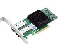 Elfcam® - 25Gb Carte Réseau PCIe avec Chipset NVIDIA Mellanox ConnectX-4, 25GbE Adaptateur Ethernet PCI Express 3.0 X8 à 2 Ports SFP28 pour Windows Server/Windows/Ubuntu