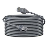 Elfcam - 40m Câble Starlink Gen 3, Câble Ethernet Cat6 26AWG pour Convient aux Installations Extérieur et Intérieur, Rallonge de Câble Starlink Gen 3/Mini, 40 Mètres