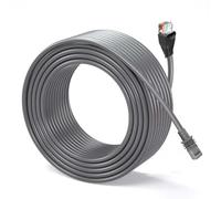 Elfcam - 5m Câble Ethernet Starlink Gen 3 Cat 6 26AWG,D'un Côté Le Connecteur StarLink(IP68),de l'autre le RJ45 Standard,Répondre Simultanément à Diverses Exigences à l'intérieur et à l'extérieur
